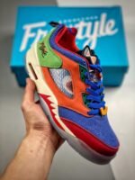 AJ Jordan 5 Low Doernbecher Hyper Royal/Orange DR6287-486 - Premium Quality Streetwear Sneaker