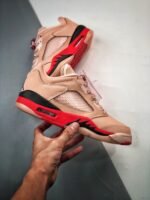 AJ Jordan 5 Low Girls That Hoop Arctic Orange/Siren Red-Black DA8016-806 - Premium Quality Streetwear Sneaker - Image 2