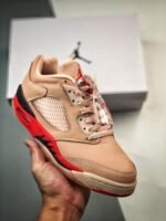AJ Jordan 5 Low Girls That Hoop Arctic Orange/Siren Red-Black DA8016-806 - Premium Quality Streetwear Sneaker