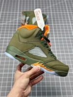 AJ Jordan 5 'Olive' DD0587-308 - Premium Quality Streetwear Sneaker - Image 4