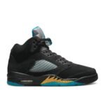 AJ Jordan 5 Retro 'Aqua' Unfading Sneaker - Premium Quality Streetwear Sneaker