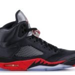 AJ Jordan 5 Retro 'Satin Bred' Revered Footwear - Premium Quality Streetwear Sneaker