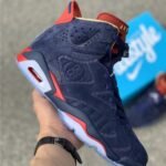 AJ Jordan 6 Doernbecher Navy/White-Varsity Red-Metallic Gold CI6293-416 - Premium Quality Streetwear Sneaker
