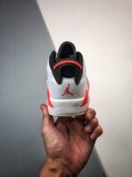 AJ Jordan 6 GS White/Atmosphere-Infrared 23-Black - Premium Quality Streetwear Sneaker - Image 8