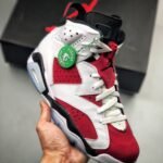 AJ Jordan 6 OG Carmine White/Black-Carmine CT8529-106 - Premium Quality Streetwear Sneaker