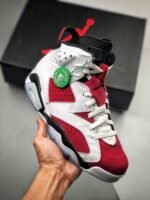 AJ Jordan 6 OG Carmine White/Black-Carmine CT8529-106 - Premium Quality Streetwear Sneaker