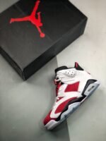 AJ Jordan 6 OG Carmine White/Black-Carmine CT8529-106 - Premium Quality Streetwear Sneaker - Image 8