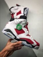 AJ Jordan 6 OG Carmine White/Black-Carmine CT8529-106 - Premium Quality Streetwear Sneaker - Image 2