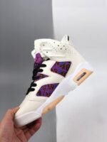 AJ Jordan 6 Quai 54 Sail/Black-Team Orange-Racer Blue CZ4152-101 - Premium Quality Streetwear Sneaker - Image 2