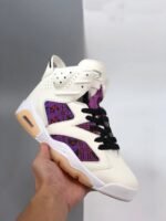 AJ Jordan 6 Quai 54 Sail/Black-Team Orange-Racer Blue CZ4152-101 - Premium Quality Streetwear Sneaker