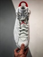 AJ Jordan 6 Red Oreo White/University Red-Black CT8529-162 - Premium Quality Streetwear Sneaker - Image 6