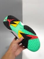 AJ Jordan 7 GC China White/Chile Red-Black-Metallic Gold CW2805-160 - Premium Quality Streetwear Sneaker - Image 6