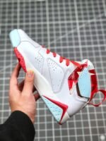AJ Jordan 7 GS White/Topaz Mist-Ember Glow-Gym Red 442960-104 - Premium Quality Streetwear Sneaker - Image 2