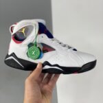 AJ Jordan 7 PSG White/College Navy-Sport Royal-University Red - Premium Quality Streetwear Sneaker