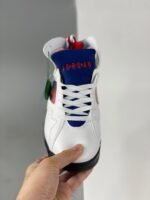 AJ Jordan 7 PSG White/College Navy-Sport Royal-University Red - Premium Quality Streetwear Sneaker - Image 3