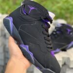 AJ Jordan 7 Ray Allen  Black/Fierce Purple 304775-053 - Premium Quality Streetwear Sneaker