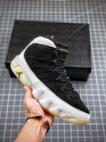AJ Jordan 9 LA All-Star Black/Summit White-Black-Metallic Gold 302370-021 - Premium Quality Streetwear Sneaker - Image 2