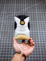 AJ Jordan 9 LA All-Star Black/Summit White-Black-Metallic Gold 302370-021 - Premium Quality Streetwear Sneaker - Image 6