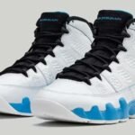 AJ Jordan 9 Powder Blue FQ8992-101 - Premium Quality Streetwear Sneaker