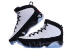 AJ Jordan 9 Retro All Black White Shoes(M) - Premium Quality Streetwear Sneaker - Image 2