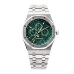 Audemars Piguet Royal Oak Perpetual Calendar 26574ST "Blue Dial" Top Grade Replica