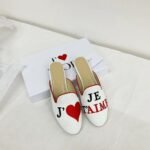 Christian Dior DiorAmour Mules Chinese Valentine Edition Spring /Summer 2019 Collection. White - Premium Quality Streetwear Sneaker - Image 6