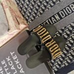Christian Dior Diorevolution Logo SlippersSpring/Summer Collection Black - Premium Quality Streetwear Sneaker - Image 5