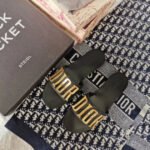 Christian Dior Diorevolution Logo SlippersSpring/Summer Collection Black - Premium Quality Streetwear Sneaker - Image 7