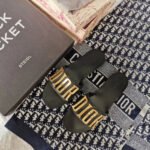 Christian Dior Diorevolution Logo SlippersSpring/Summer Collection Black - Premium Quality Streetwear Sneaker
