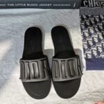 Christian Dior Diorevolution Matte Logo SlippersSpring /Summer 2020 Collection. Black - Premium Quality Streetwear Sneaker - Image 3