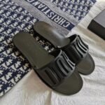 Christian Dior Diorevolution Matte Logo SlippersSpring /Summer 2020 Collection. Black - Premium Quality Streetwear Sneaker - Image 5