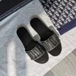 Christian Dior Diorevolution Matte Logo SlippersSpring /Summer 2020 Collection. Black - Premium Quality Streetwear Sneaker - Image 4