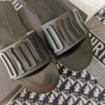 Christian Dior Diorevolution Matte Logo SlippersSpring /Summer 2020 Collection. Black - Premium Quality Streetwear Sneaker - Image 6