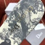 Christian Dior Dway Sandals in Embroidered CottonSpring /Summer 2020 Collection. Grey - Premium Quality Streetwear Sneaker - Image 6