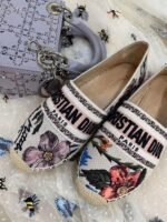 Christian Dior Floral EspadrillesSpring /Summer Collection Multicolor - Premium Quality Streetwear Sneaker - Image 5
