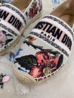 Christian Dior Floral EspadrillesSpring /Summer Collection Multicolor - Premium Quality Streetwear Sneaker - Image 4