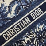 Christian Dior Large Dior Book Tote Blue For Women 16.5in/42cm CD M1286ZRIW - Premium Quality Streetwear Sneaker - Image 8