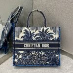 Christian Dior Large Dior Book Tote Blue For Women 16.5in/42cm CD M1286ZRIW - Premium Quality Streetwear Sneaker