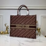 Christian Dior Large Dior Book Tote Brown For Women 16.5in/42cm CD M1286ZRIW - Premium Quality Streetwear Sneaker