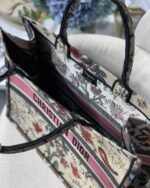 Christian Dior Large Dior Book Tote Flowers Embroidery For Women 16.5in/42cm CD M1286ZRIW - Premium Quality Streetwear Sneaker - Image 9