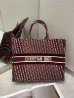 Christian Dior Large Dior Book Tote Red For Women 16.5in/42cm CD M1286ZRIW - Premium Quality Streetwear Sneaker