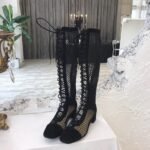 Christian Dior Naughtily-D Knee High BootsSpring /Summer 2019 Collection. Black - Premium Quality Streetwear Sneaker - Image 2
