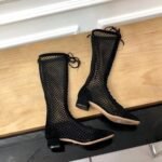 Christian Dior Naughtily-D Knee High BootsSpring /Summer 2020 Collection. Black - Premium Quality Streetwear Sneaker - Image 5