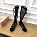 Christian Dior Naughtily-D Knee High BootsSpring /Summer 2020 Collection. Black - Premium Quality Streetwear Sneaker - Image 10