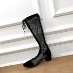 Christian Dior Naughtily-D Knee High BootsSpring /Summer 2020 Collection. Black - Premium Quality Streetwear Sneaker - Image 3