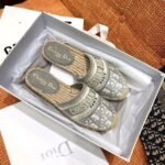 Christian Dior Oblique Espadrille SlippersSpring /Summer 2020 Collection. Grey - Premium Quality Streetwear Sneaker - Image 6