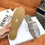 Christian Dior Oblique Espadrille SlippersSpring /Summer 2020 Collection. Grey - Premium Quality Streetwear Sneaker - Image 7