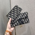 Christian Dior Saddle Pouch Blue For Women 8.5in/22cm CD S5620CTZQ_M928 - Premium Quality Streetwear Sneaker