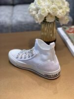 Christian Dior Walk'n'Dior Technical Knit Mid-Top Sneaker Spring /Summer Collection White - Premium Quality Streetwear Sneaker - Image 4