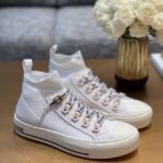Christian Dior Walk'n'Dior Technical Knit Mid-Top Sneaker Spring /Summer Collection White - Premium Quality Streetwear Sneaker